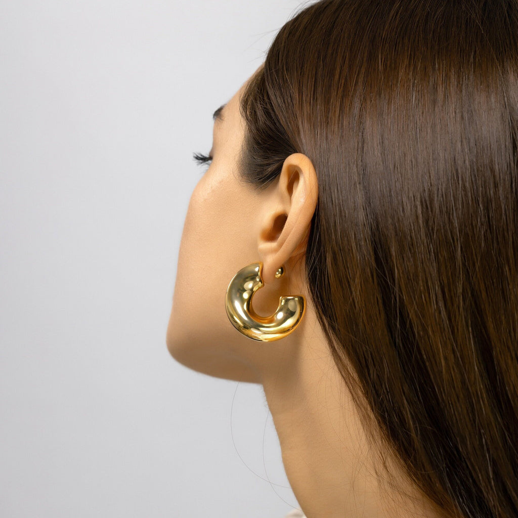 Gold Hoop earrings