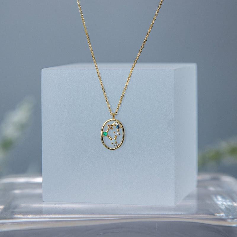 Capricorn Sign Constellation Necklace – Brooklyn Tag