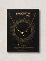 Zodiac Constellation Necklace with Zircon