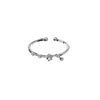 Zodiac Constellation Adjustable Ring with Zircon