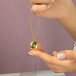 gold vermeil necklace