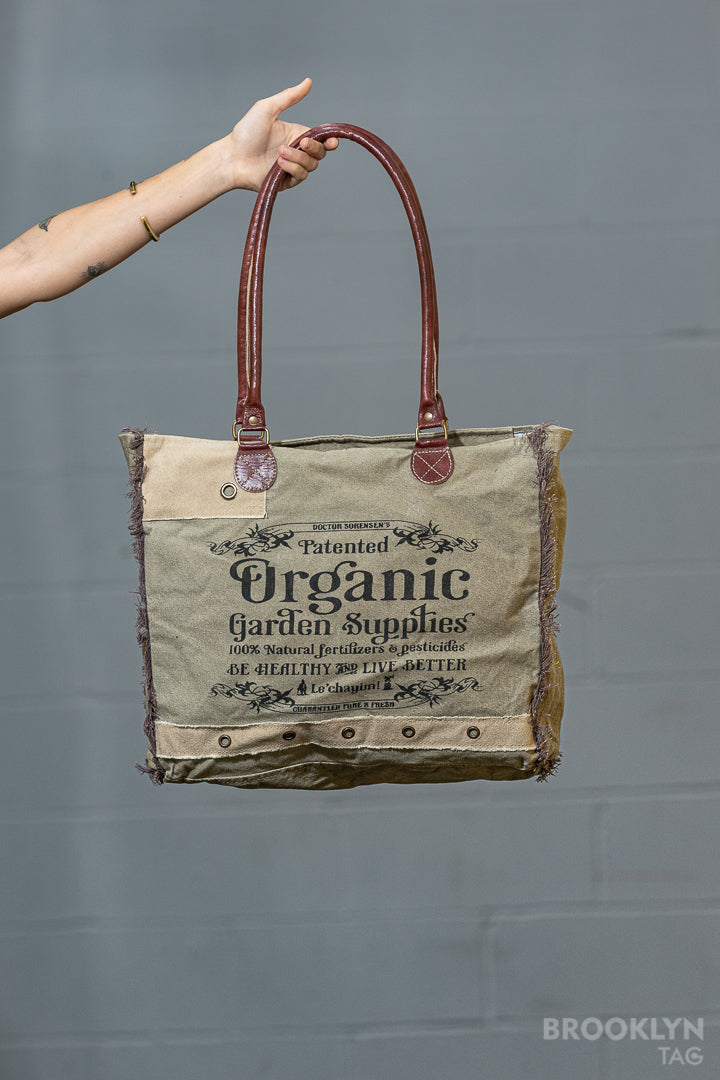 Organic Garden Supplies Canvas Tote Bag