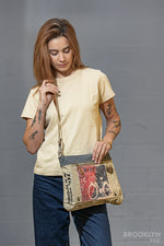 Enjoy the Ride Crossbody Canvas Bag