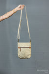 Anchor Crossbody Canvas Bag