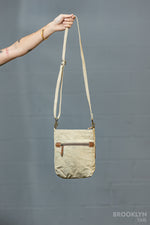 Anchor Crossbody Canvas Bag