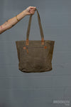 Canvas Tote Bag with Anchor