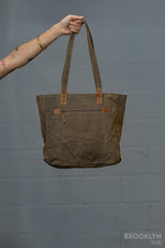 Canvas Tote Bag with Anchor