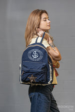 Sea Sick Sailor Denim Backpack