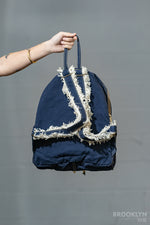 Sea Sick Sailor Denim Backpack