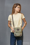 Star Crossbody Canvas Bag