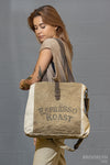 Espresso Roast Canvas Tote Bag