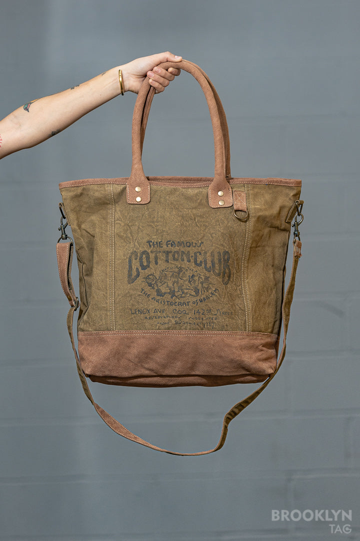 Cotton Club Tote Canvas Bag – Brooklyn Tag