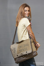 Texas Crossbody Canvas Bag