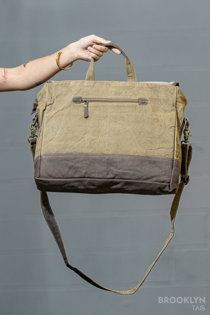 Texas Crossbody Canvas Bag