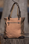 Canvas Tote Bag with Ornaments