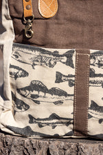 Fishes Tote Canvas Bag