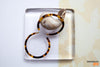 Brown Tortoise Shell Hoop Earrings, Statement Earrings Acetate in Tortoise Shell, Acrylic Drop Hoop Earrings, Tortoise Jewelry dark Brown