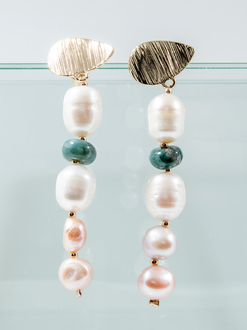 Aggregate 253+ long pearl earrings best