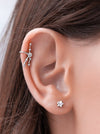 Taurus Ear Cuff and stud set, Celestial Jewelry, Zodiac Constellation, Non Pierced Cartilage Ear cuff, Taurus Gift Idea