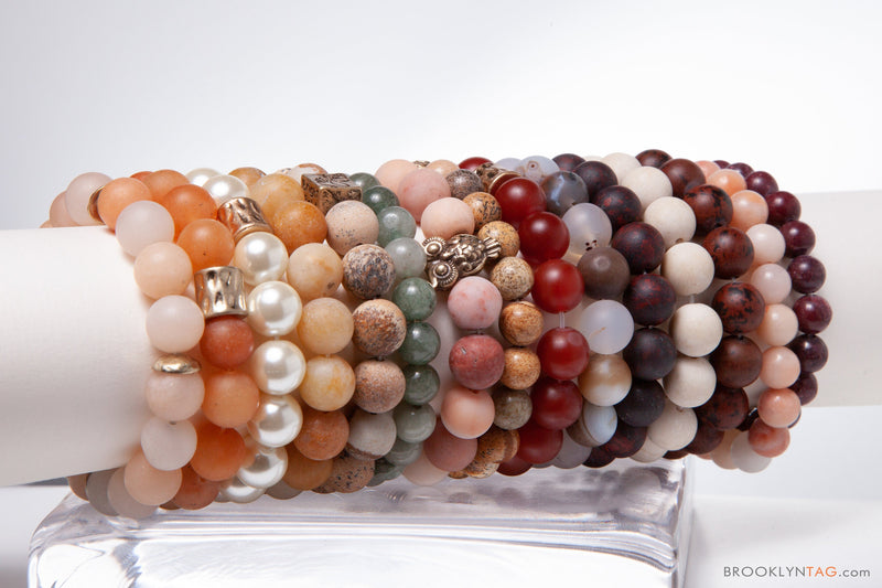 Unisex Beaded Stretch Bracelets – The Sis Kiss