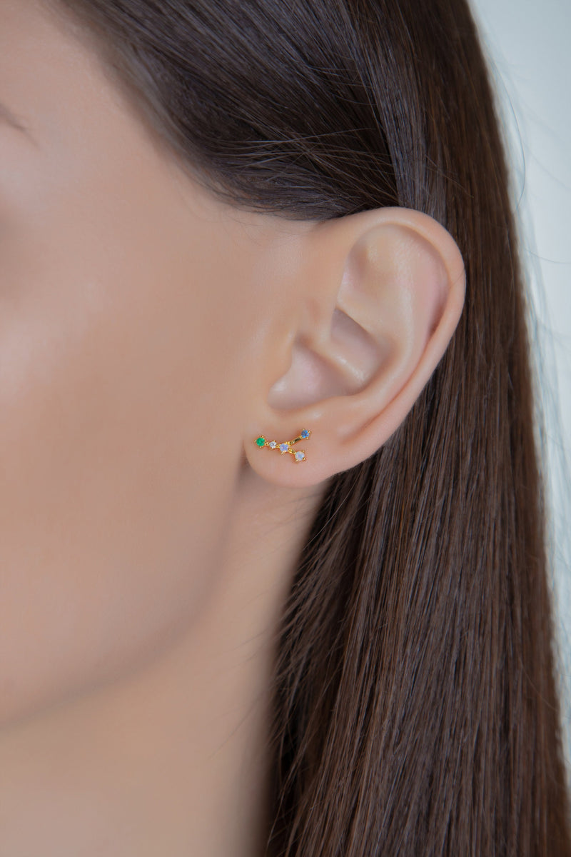 Cancer deals constellation earrings