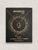 Aries Sign Constellation Necklace, Aries Gift, Celestial Jewelry, Sterling Silver Zodiac Necklace, Aries Horoscope Jewelry