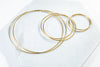 Oversized Hoop Earrings, Lightweight Big Hoops, Thin Hoops, Big Dainty Hoops, Statement Hoops