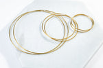 Oversized Hoop Earrings, Lightweight Big Hoops, Thin Hoops, Big Dainty Hoops, Statement Hoops